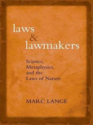 cover image of Laws and Lawmakers